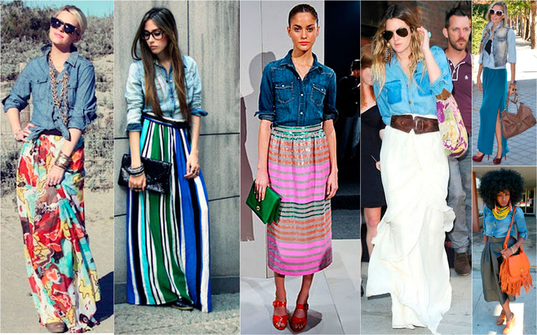 maxi skirts