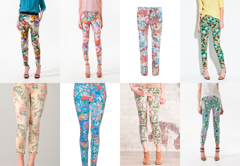 floral pants