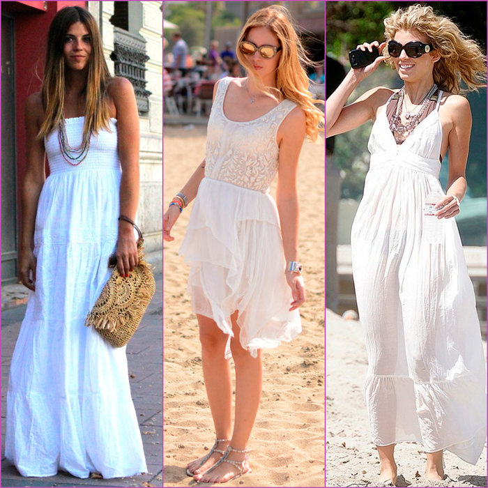 White beach dresses white looks-white beach dresses