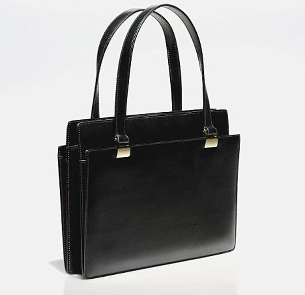Margaret Thatchers famous black Asprey bag